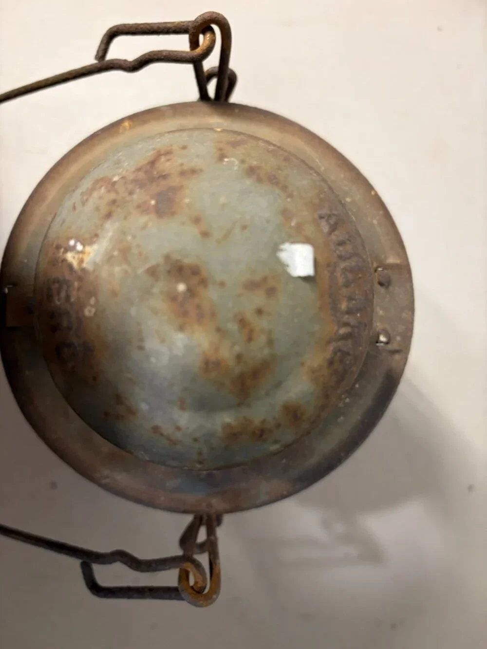 Antique Adlake SOU RY Red Globe Railroad Lantern Lamp
